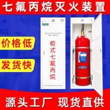 柜式七氟丙烷气体灭火装置七氟丙烷灭火器七氟丙烷自动灭火装置